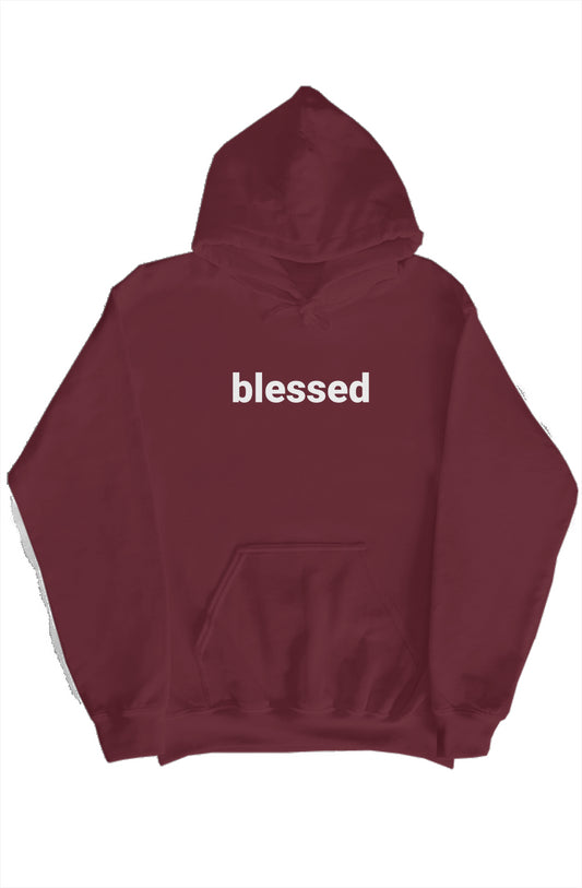 Blessed Maroon Hoodie