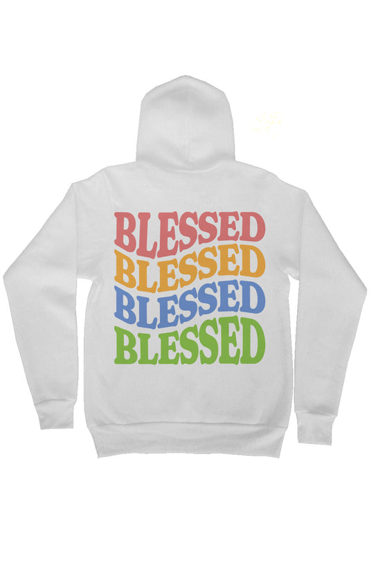 Full-Zip Blessed Wave Hoodie