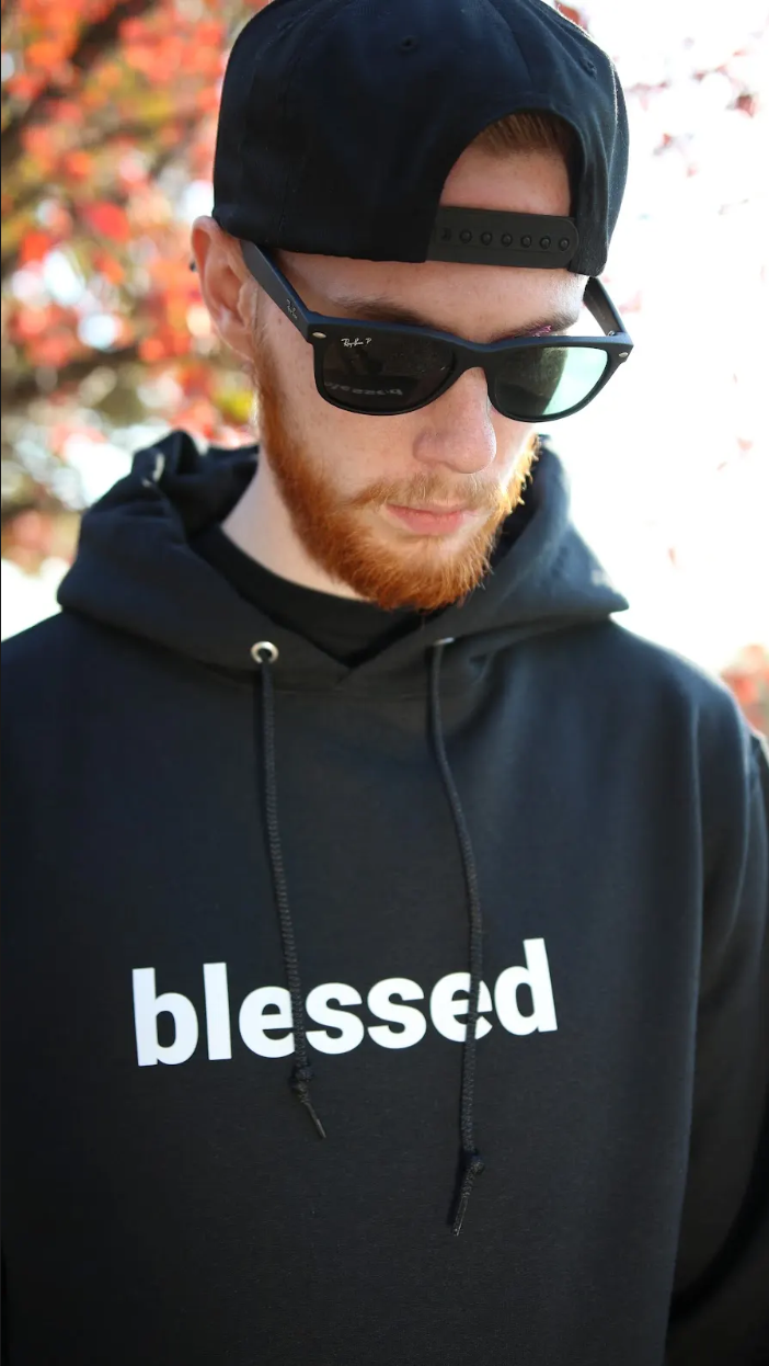 Blessed Black Hoodie